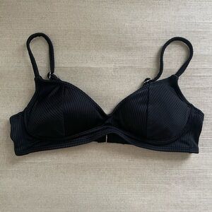 Xhilaration Black Seamless Triangle Bra